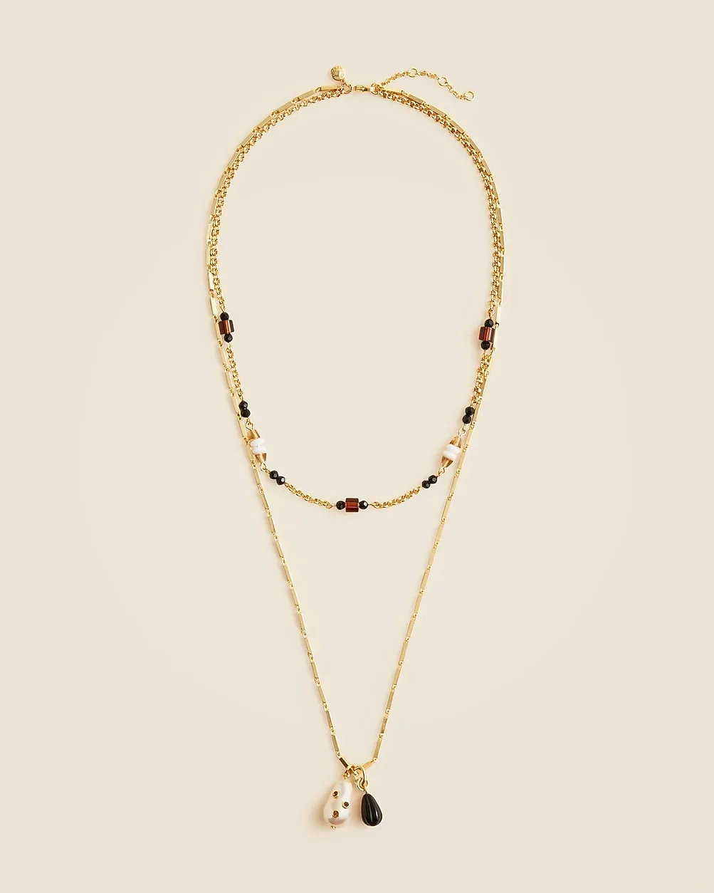 Layered Charm Necklaces Set by J.Crew