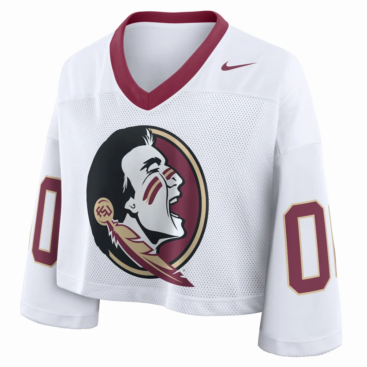 Florida State Logo Nike Dri-FIT College Cropped Jersey