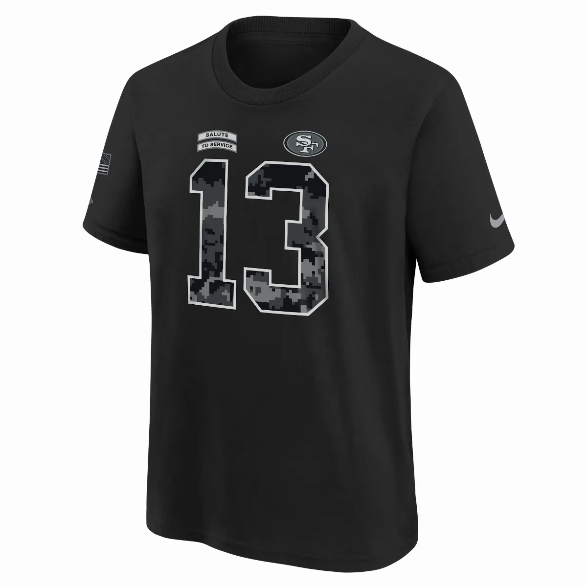 Brock Purdy San Francisco 49ers Salute to Service Nike NFL T-Shirt by Nike