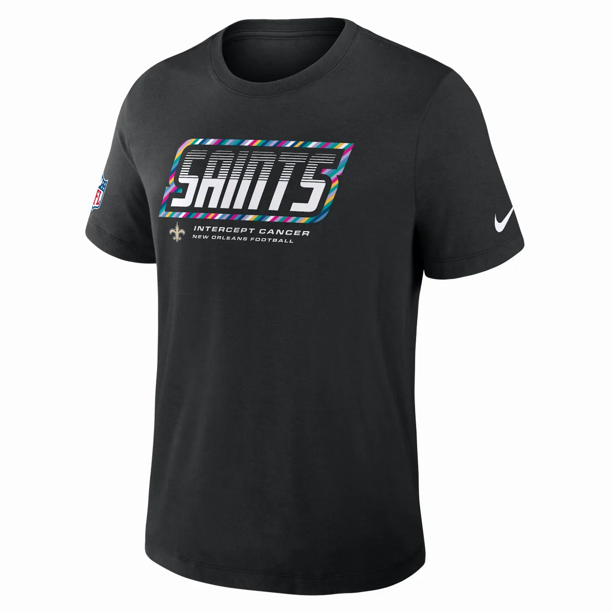 New Orleans Saints Crucial Catch Sideline Nike Dri-FIT NFL T-Shirt by Nike