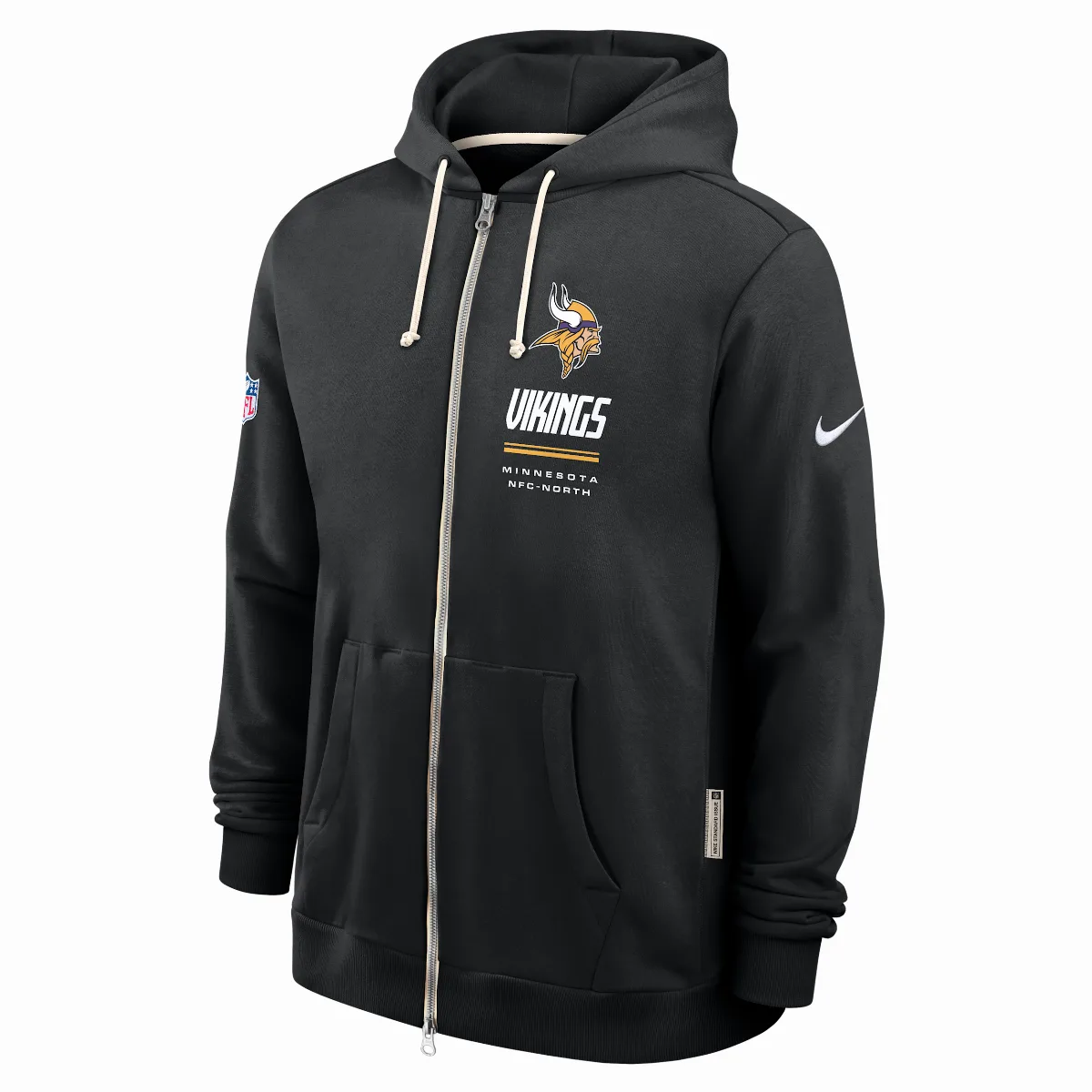 Minnesota Vikings Sideline Standard Issue Nike Dri-FIT NFL Full-Zip Hoodie by Nike