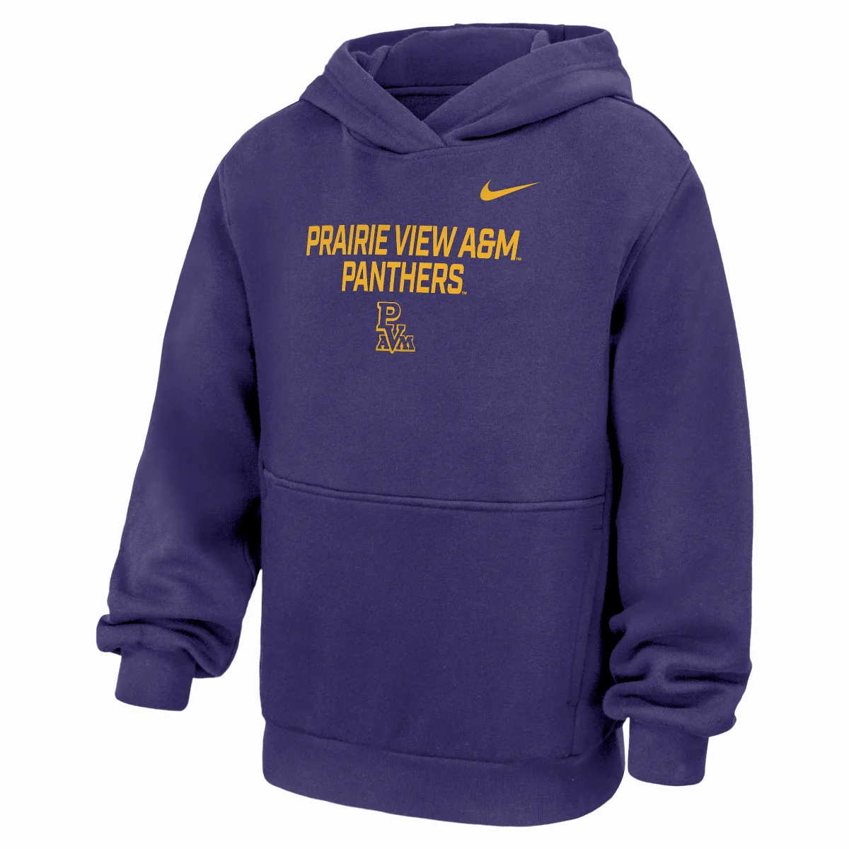 College (prairie View A&M University) Club Fleece Pullover Hoodie by Nike