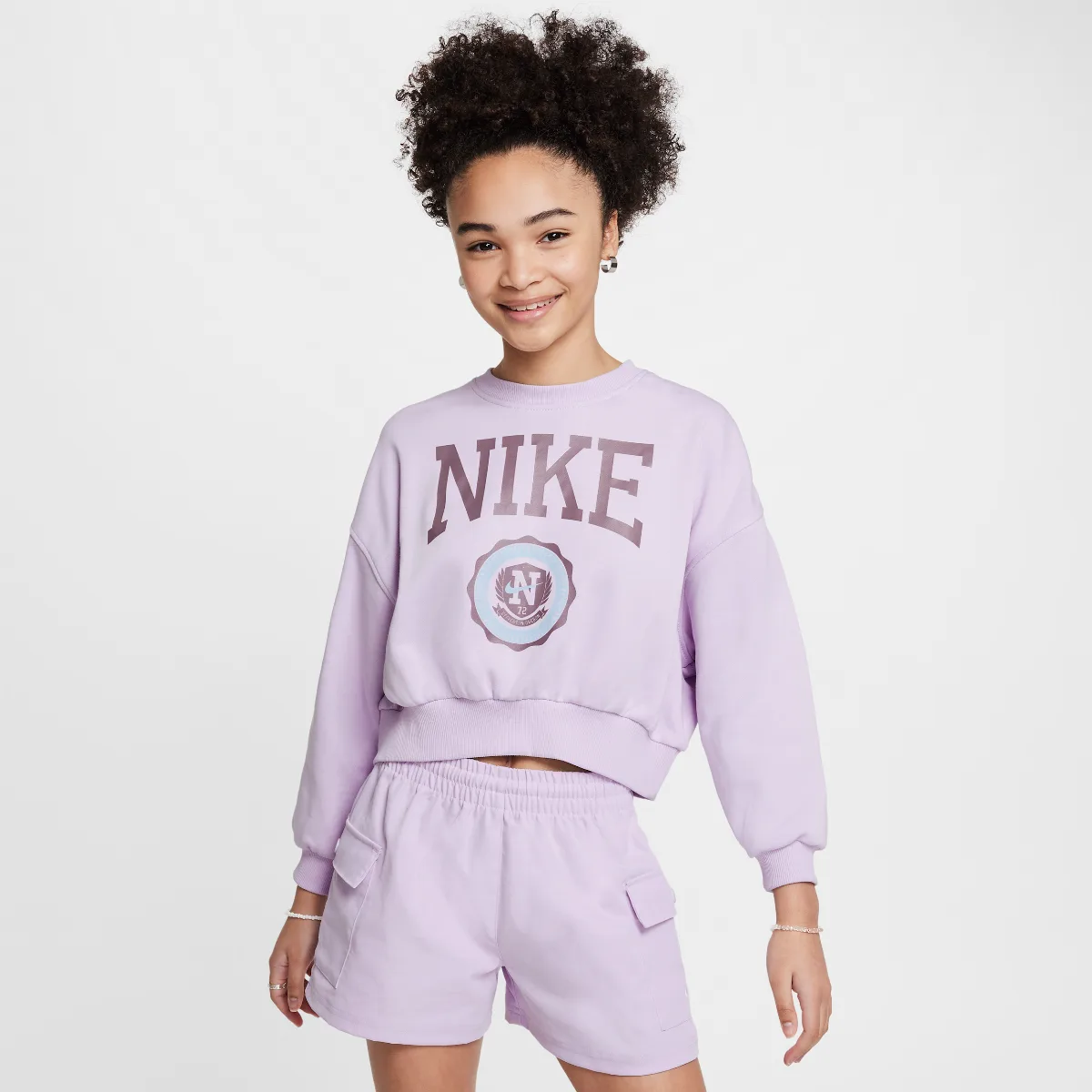 Sportswear Club French Terry Crew-Neck Sweatshirt by Nike