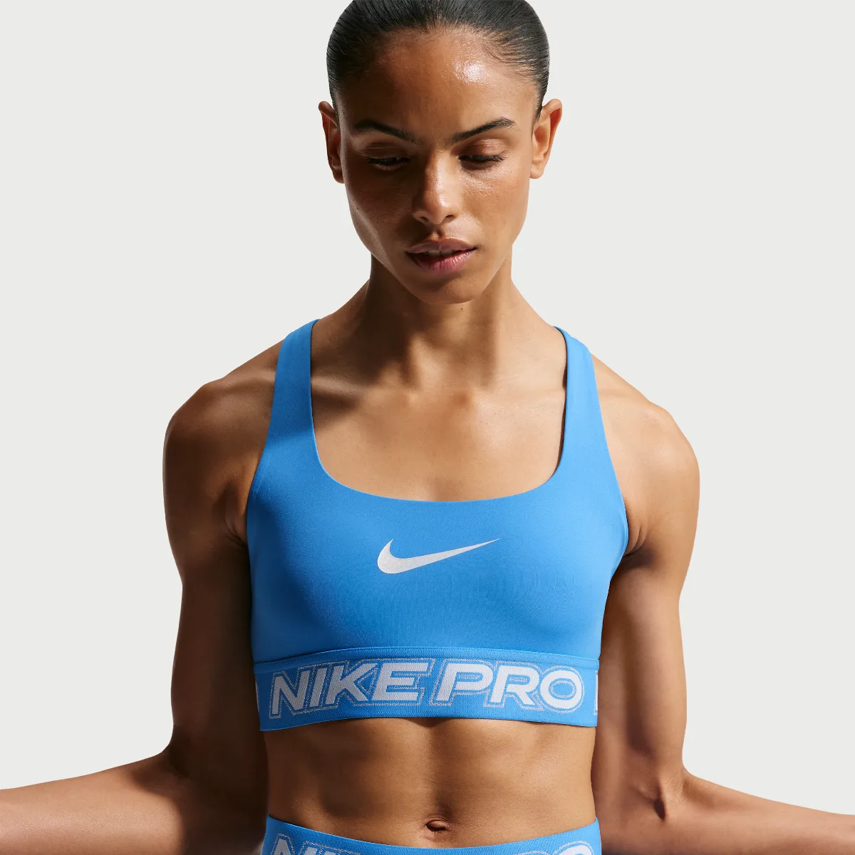 Pro Light-Support Non-Padded Sports Bra by Nike