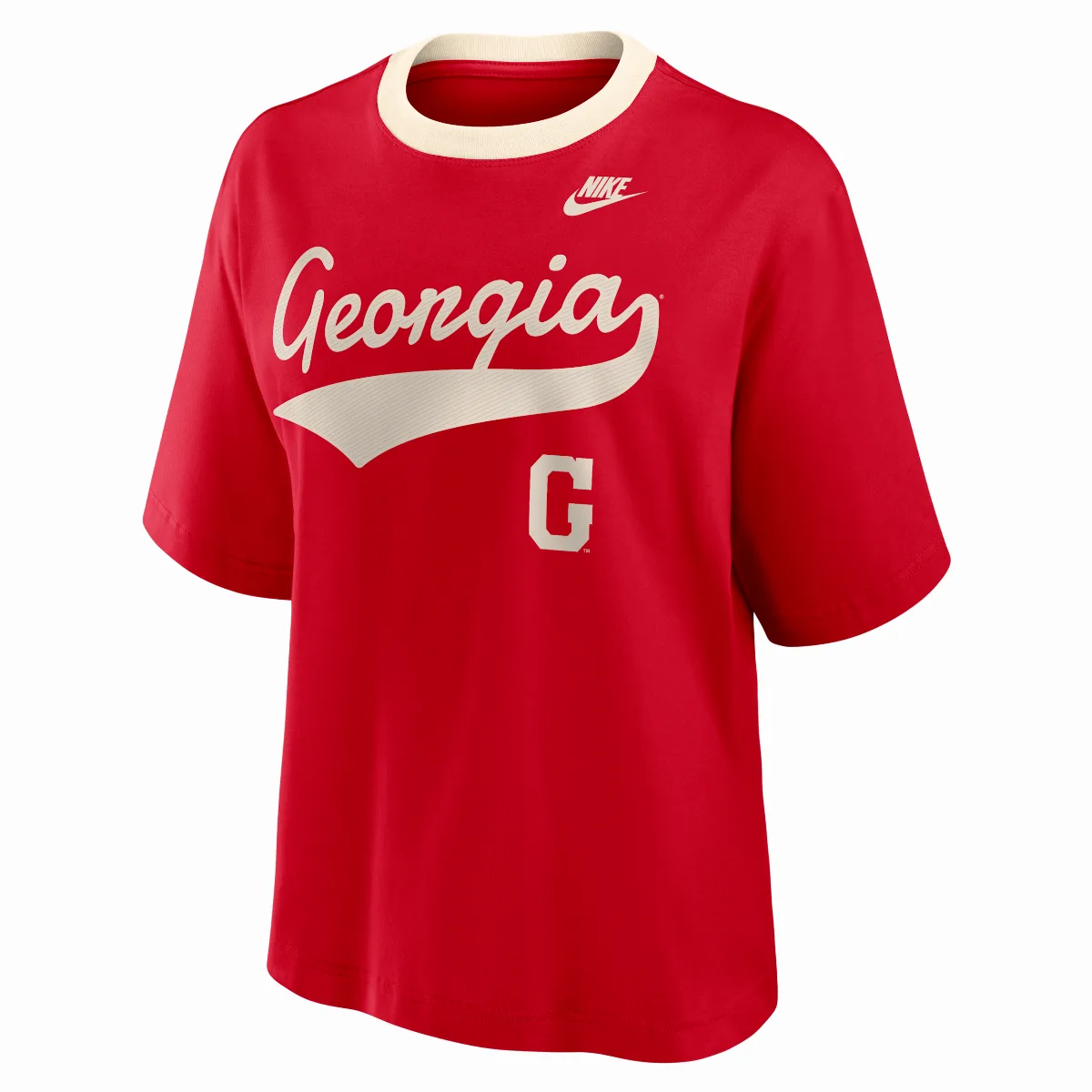 Georgia Legacy Fight Song Boxy College T-Shirt by Nike
