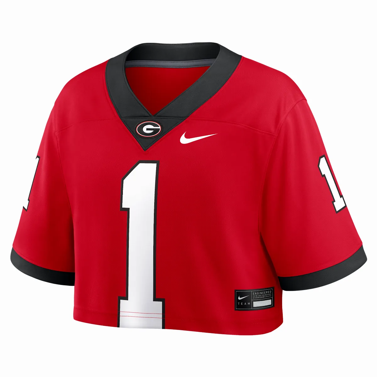 Georgia Dri-FIT College Cropped Game Jersey by Nike