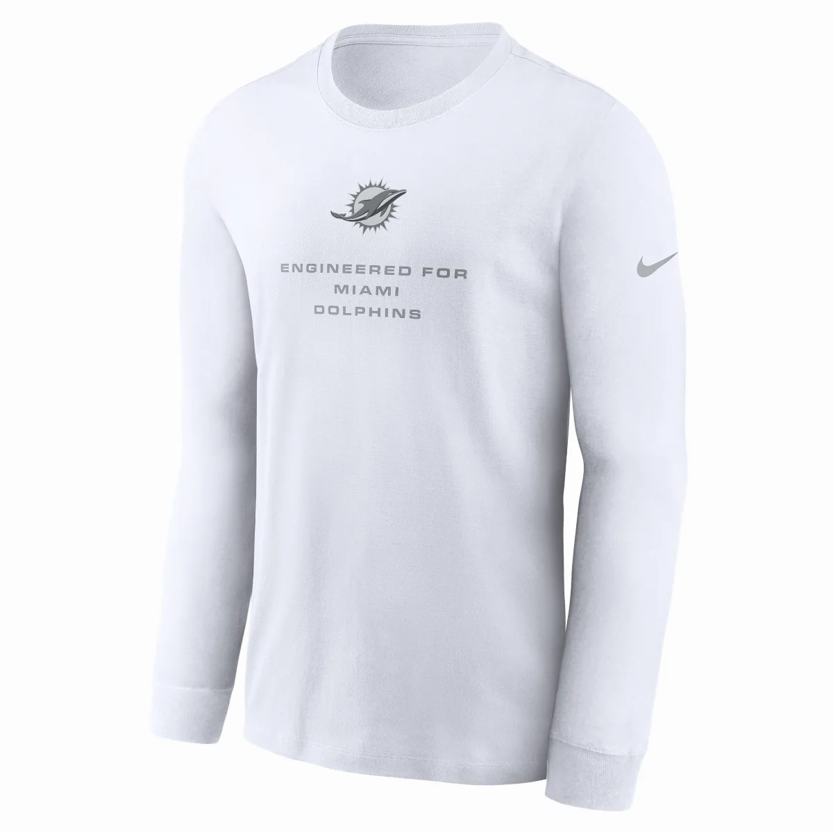 Miami Dolphins Team Issue Dri-FIT NFL Long-Sleeve T-Shirt by Nike