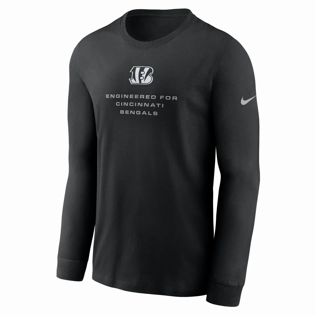 Cincinnati Bengals Team Issue Dri-FIT NFL Long-Sleeve T-Shirt by Nike