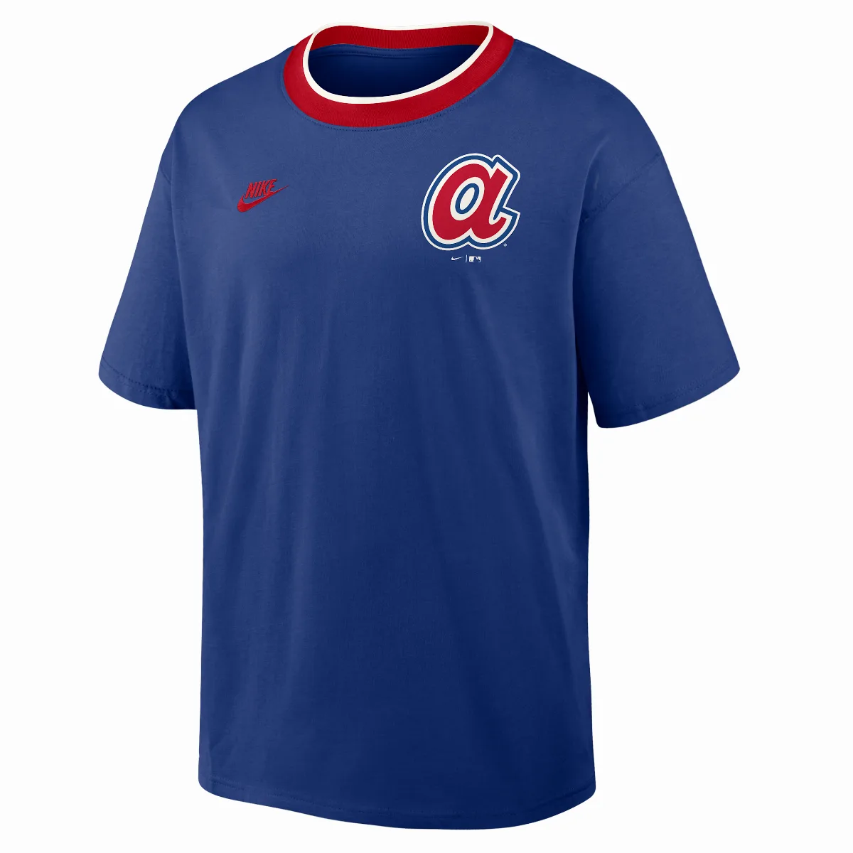 Atlanta Braves Cooperstown Ringer MLB T-Shirt by Nike