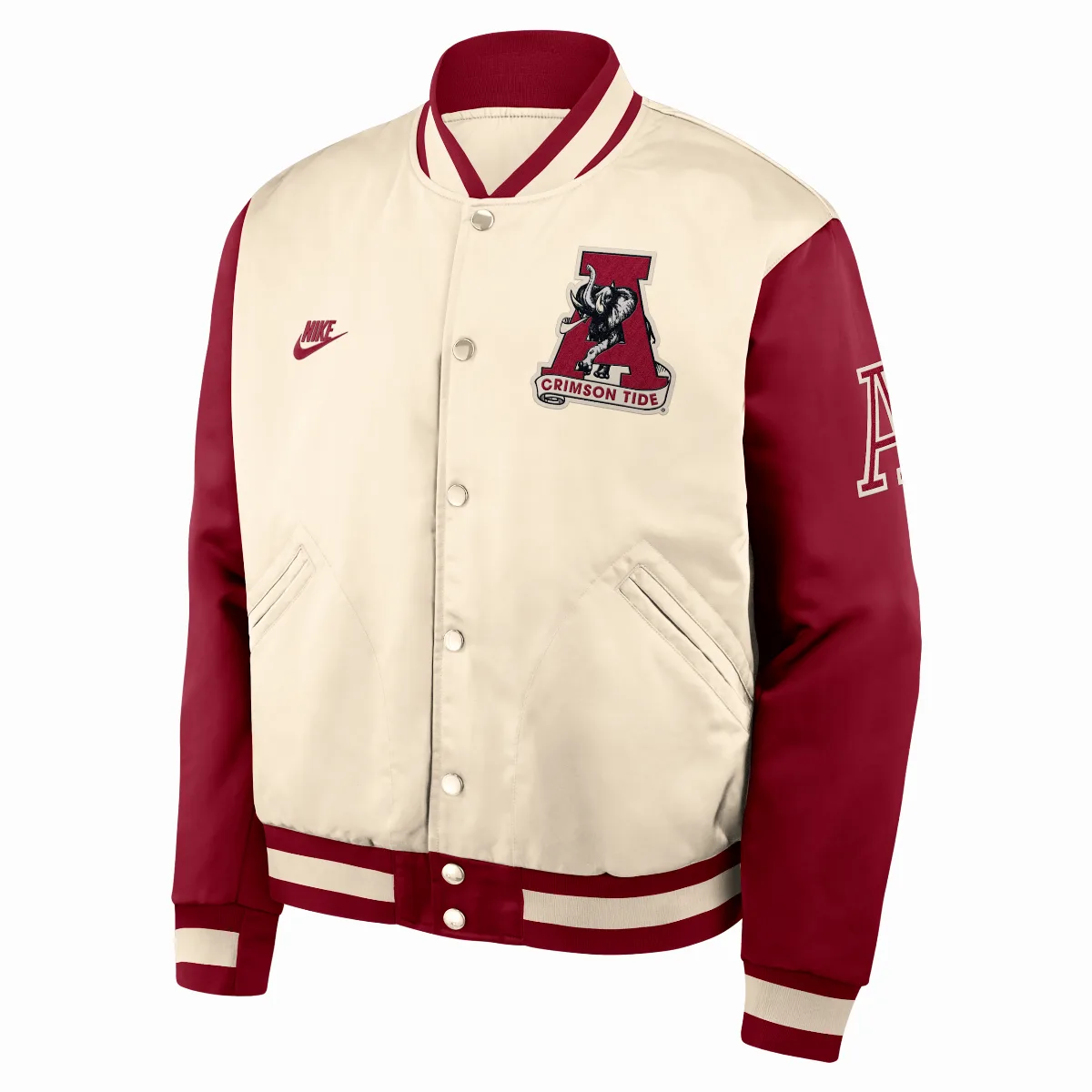 Alabama Legacy College Full-Snap Bomber Jacket