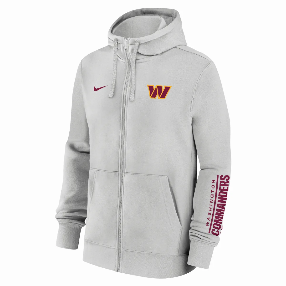Washington Commanders Club NFL Full-Zip Hoodie by Nike