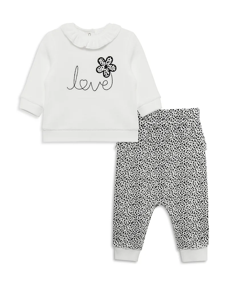 Geo Love Velour Set by Little Me