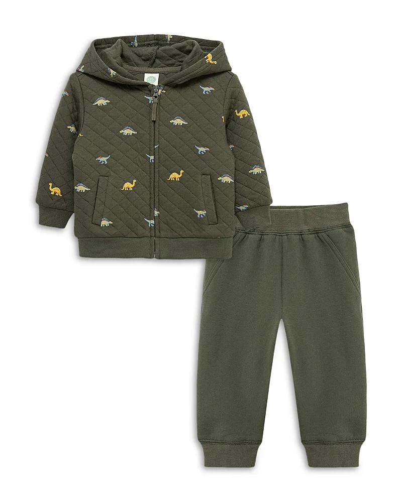 Dino Hoodie & Jogger Set by Little Me