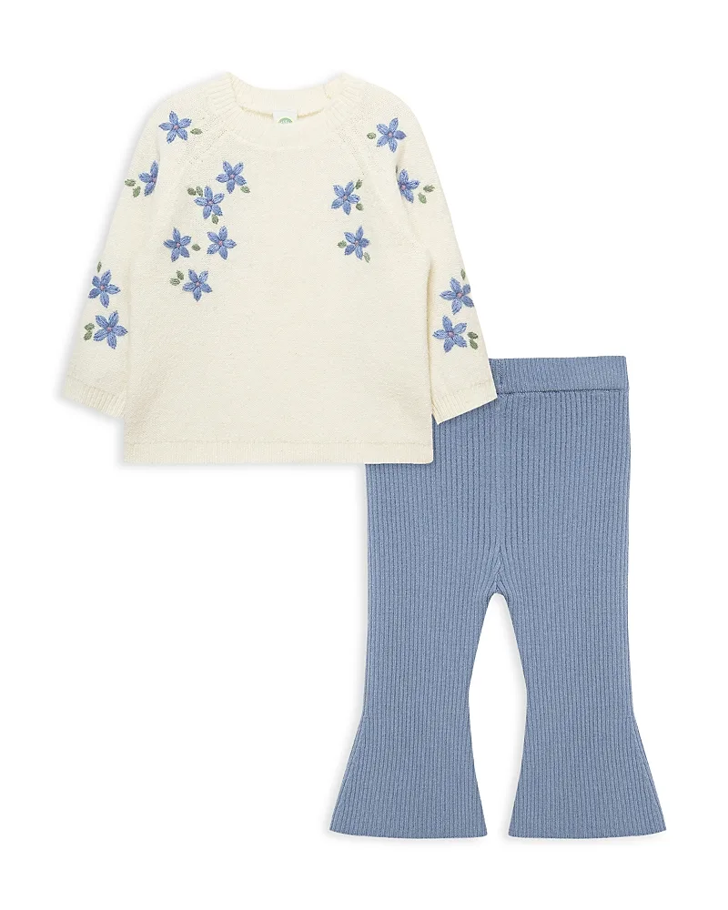 Floral Boucle Sweater Set by Little Me