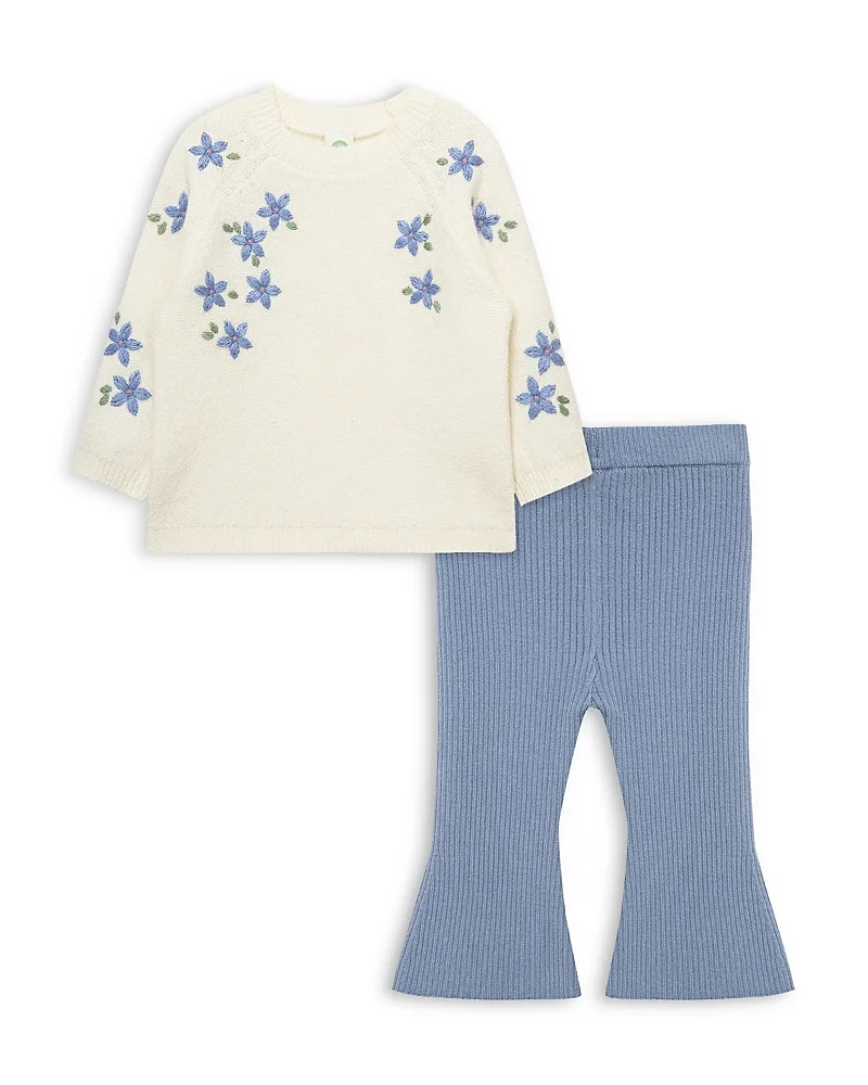 Floral Boucle Sweater Set by Little Me
