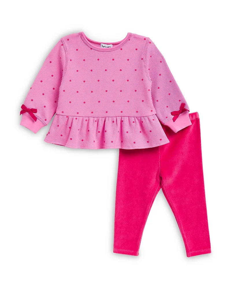 Playful Polka Dot Top & Pants Set by Splendid
