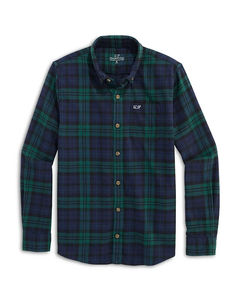 Plaid Vineyard Flannel Shirt by Vineyard Vines