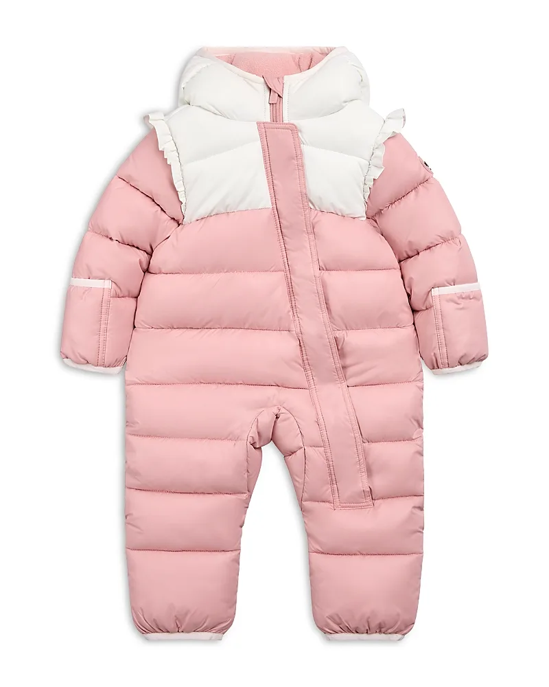 Color Blocked Hooded Pram Coverall Snowsuit by Miles The Label