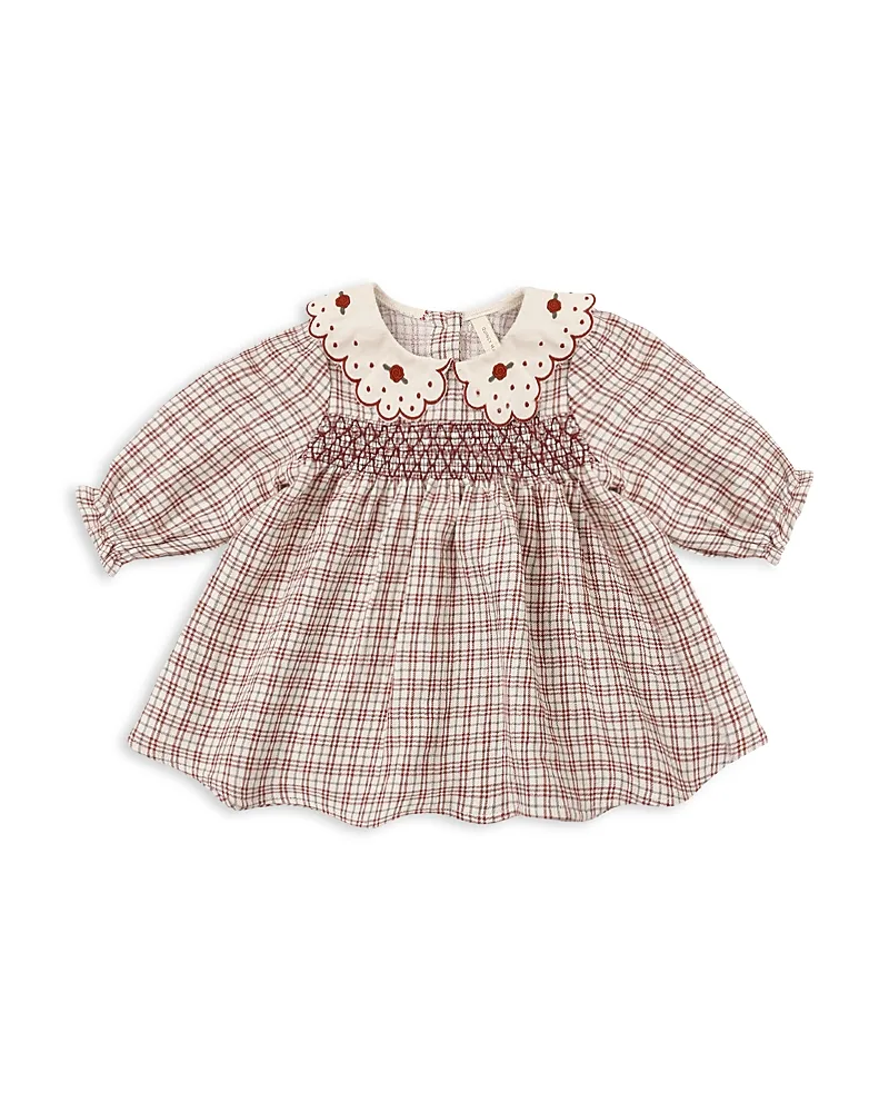 Callie Cotton Plaid Dress by Quincy Mae