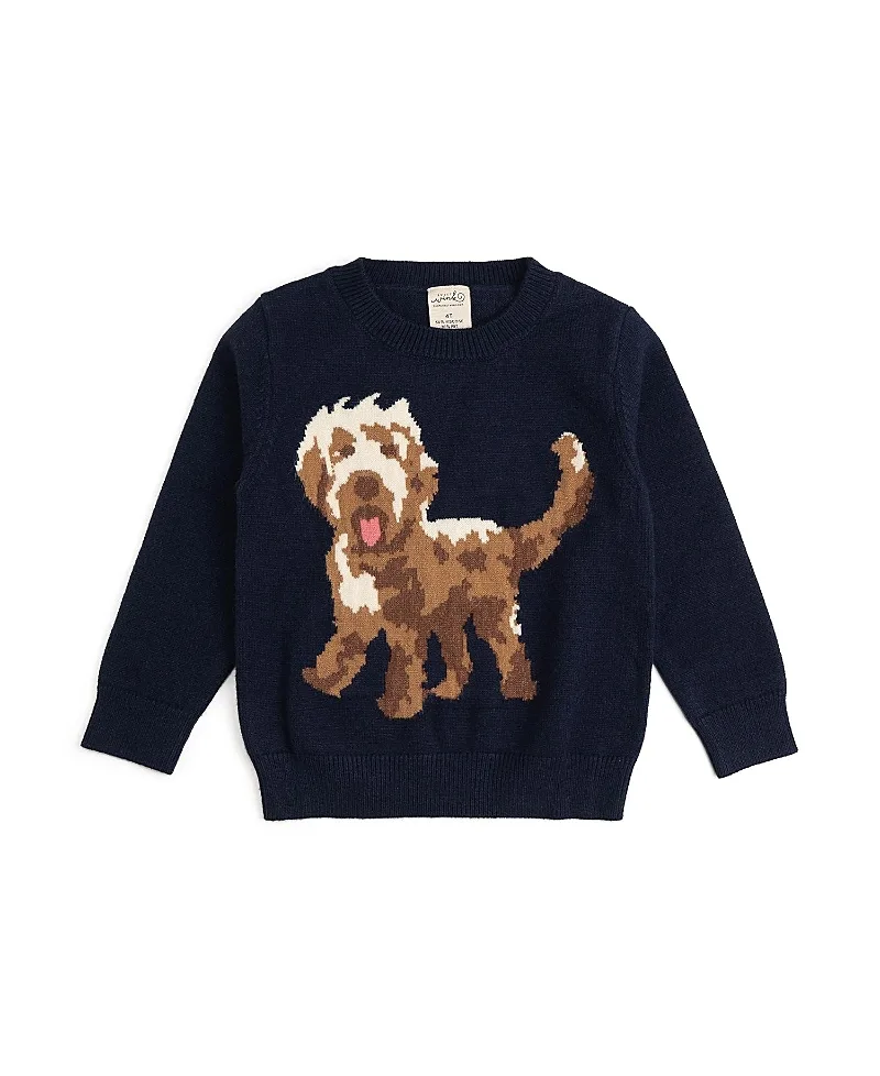 Vintage Puppy Sweater by Sweet Wink