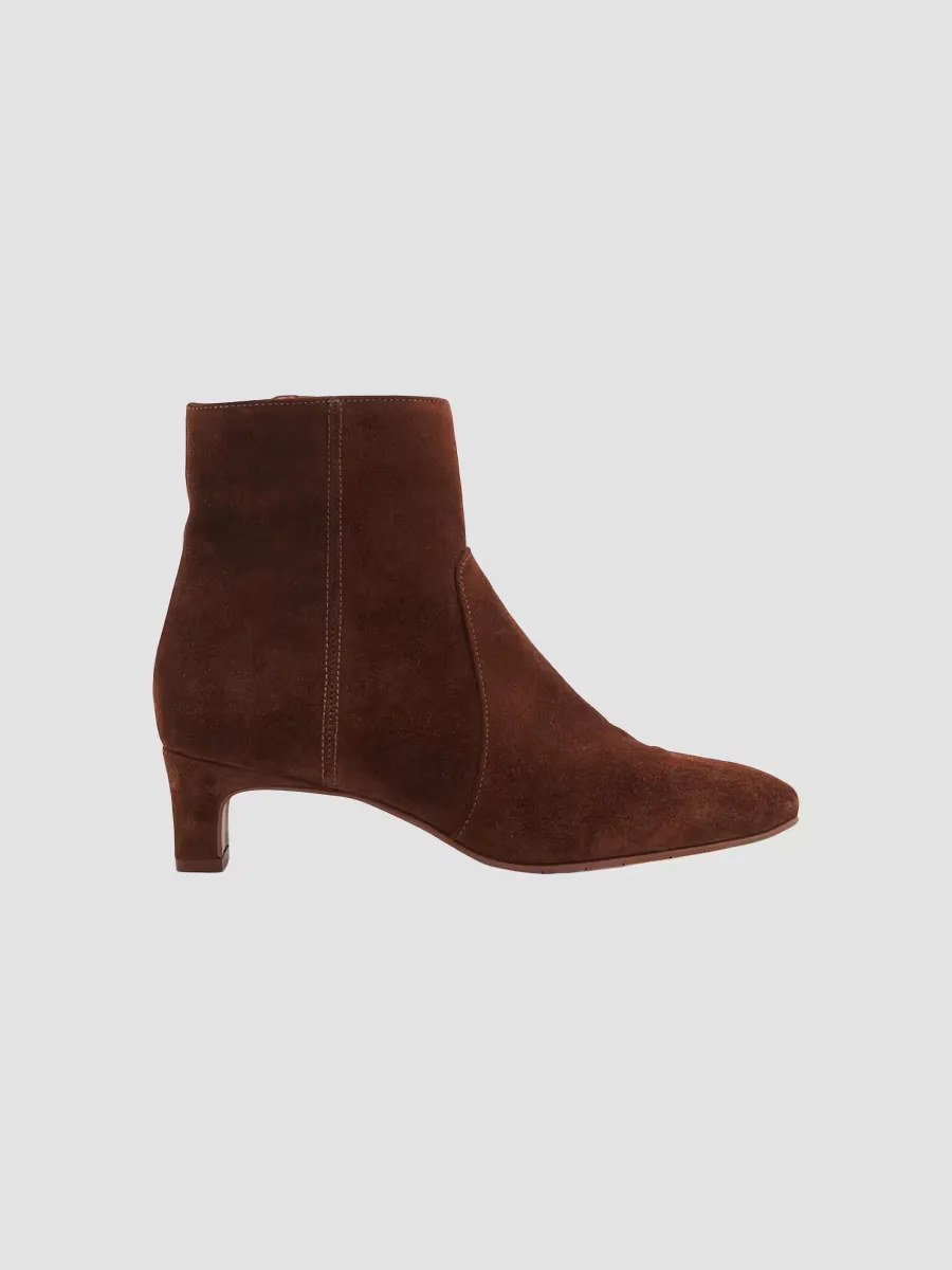 Siella 44MM Suede Ankle Boots by Aquatalia