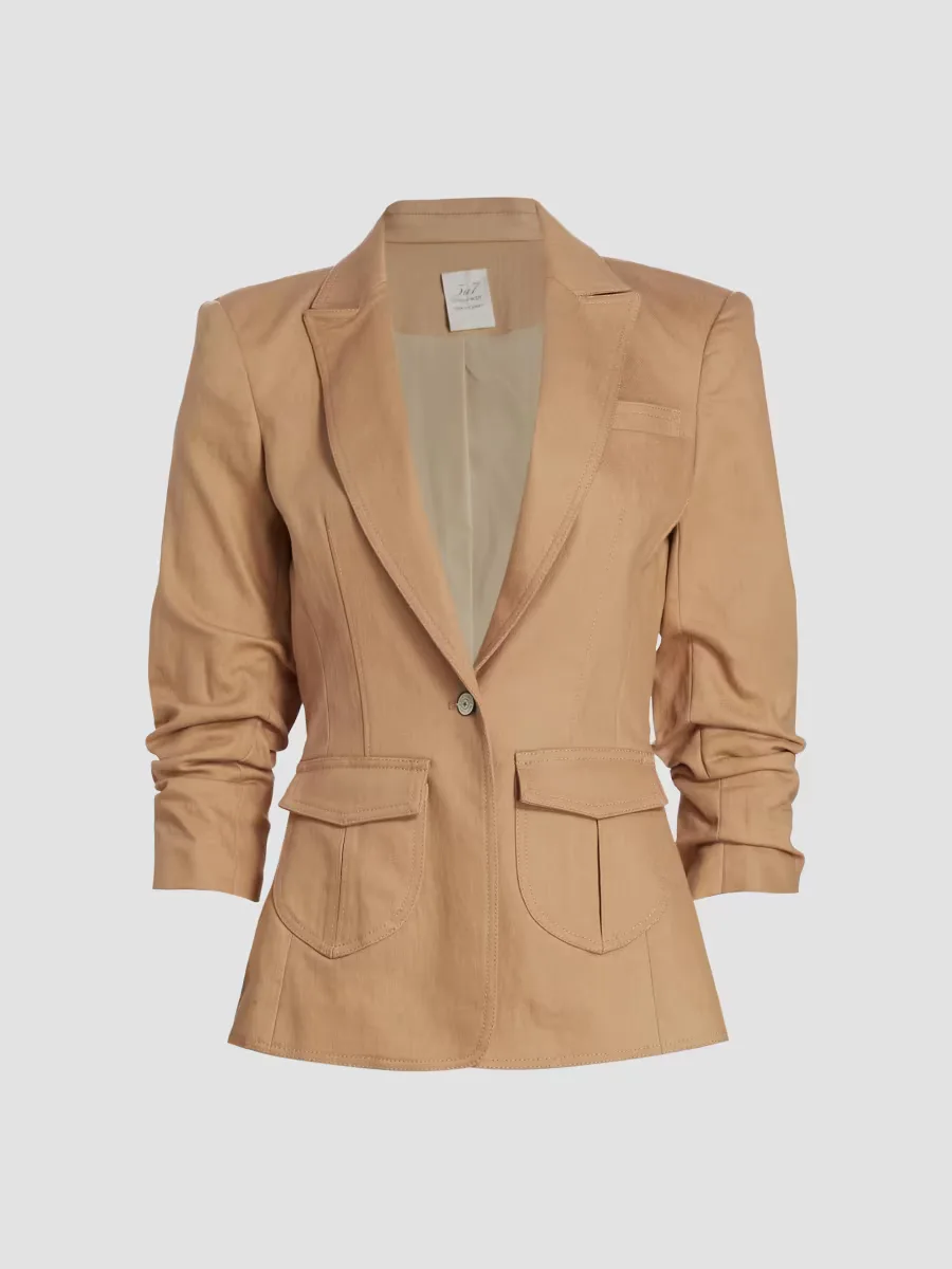 Louisa Denim Blazer by Cinq  Sept