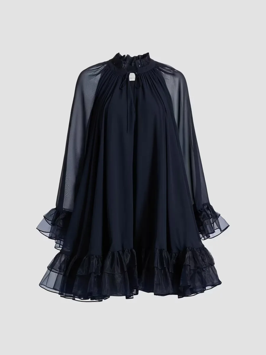 Clairette Ruffled Minidress by Cinq  Sept