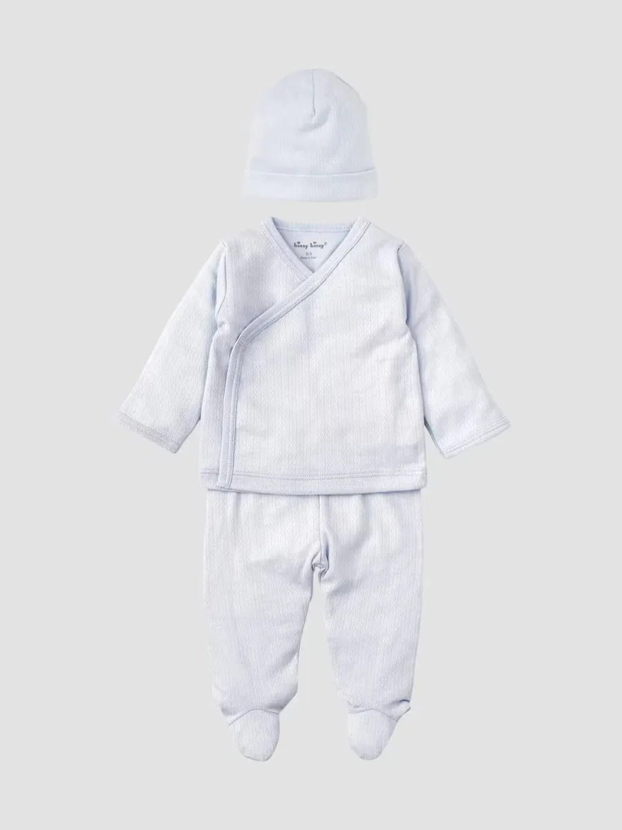 Take Me Home 3-Piece Pima Cotton Set by Kissy Kissy