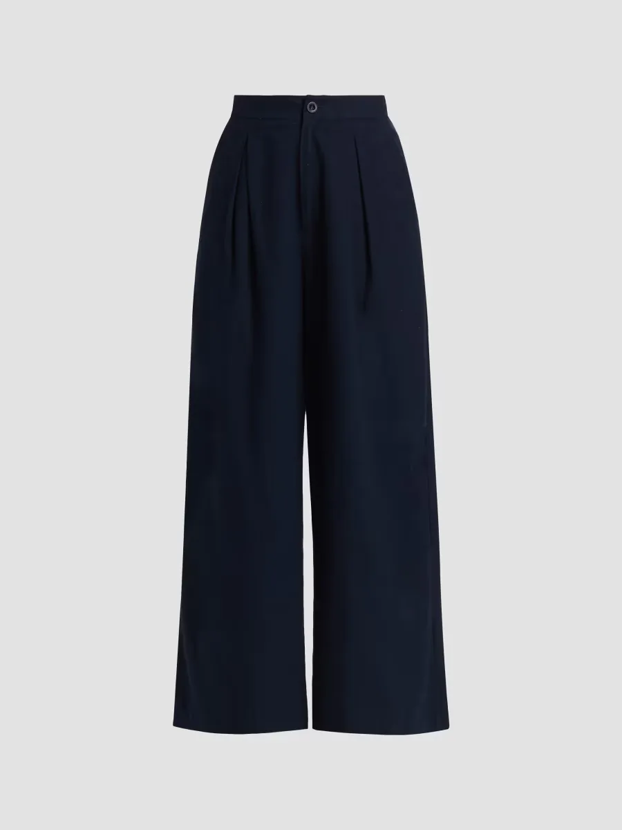 Silk Relaxed Cropped Trousers by Jenni Kayne