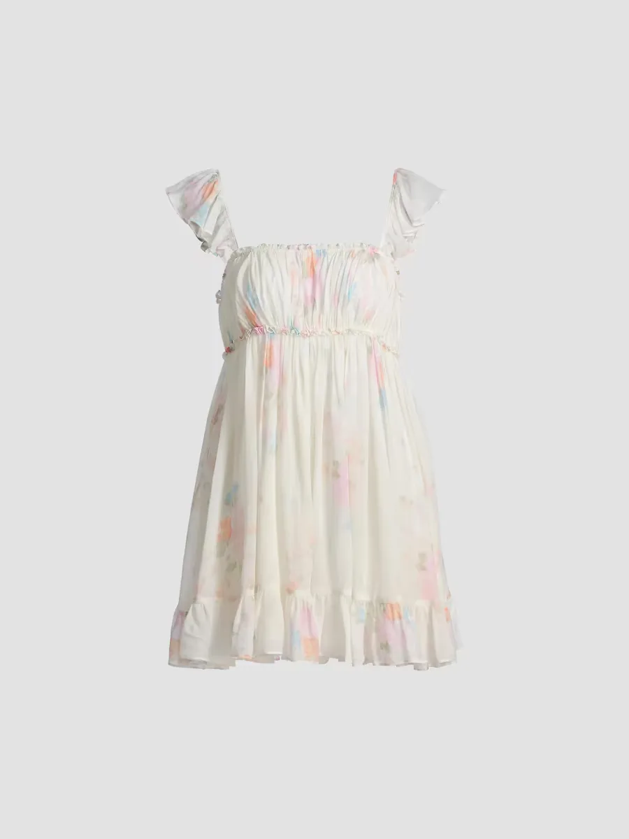 Zanira Smocked A-Line Minidress