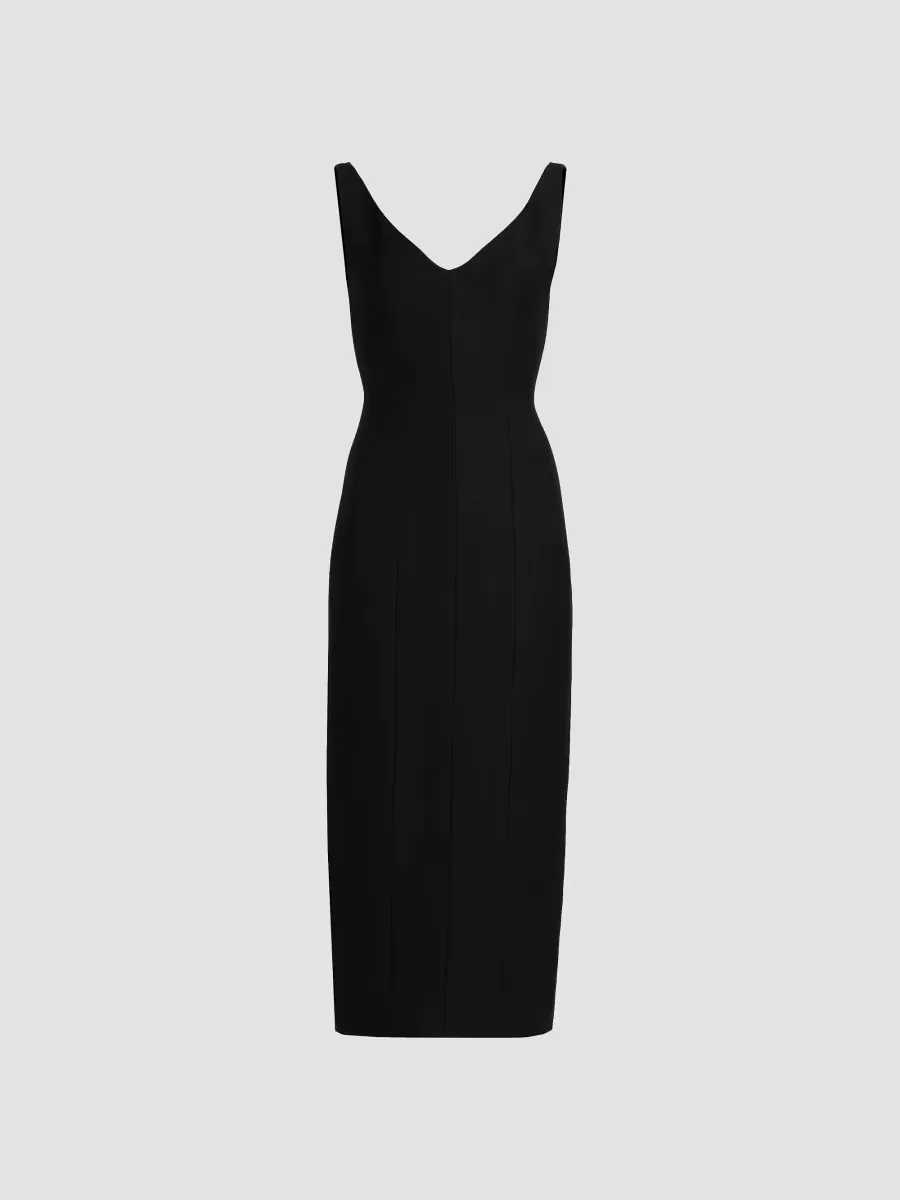 Willa Wool-Blend Midi-Dress