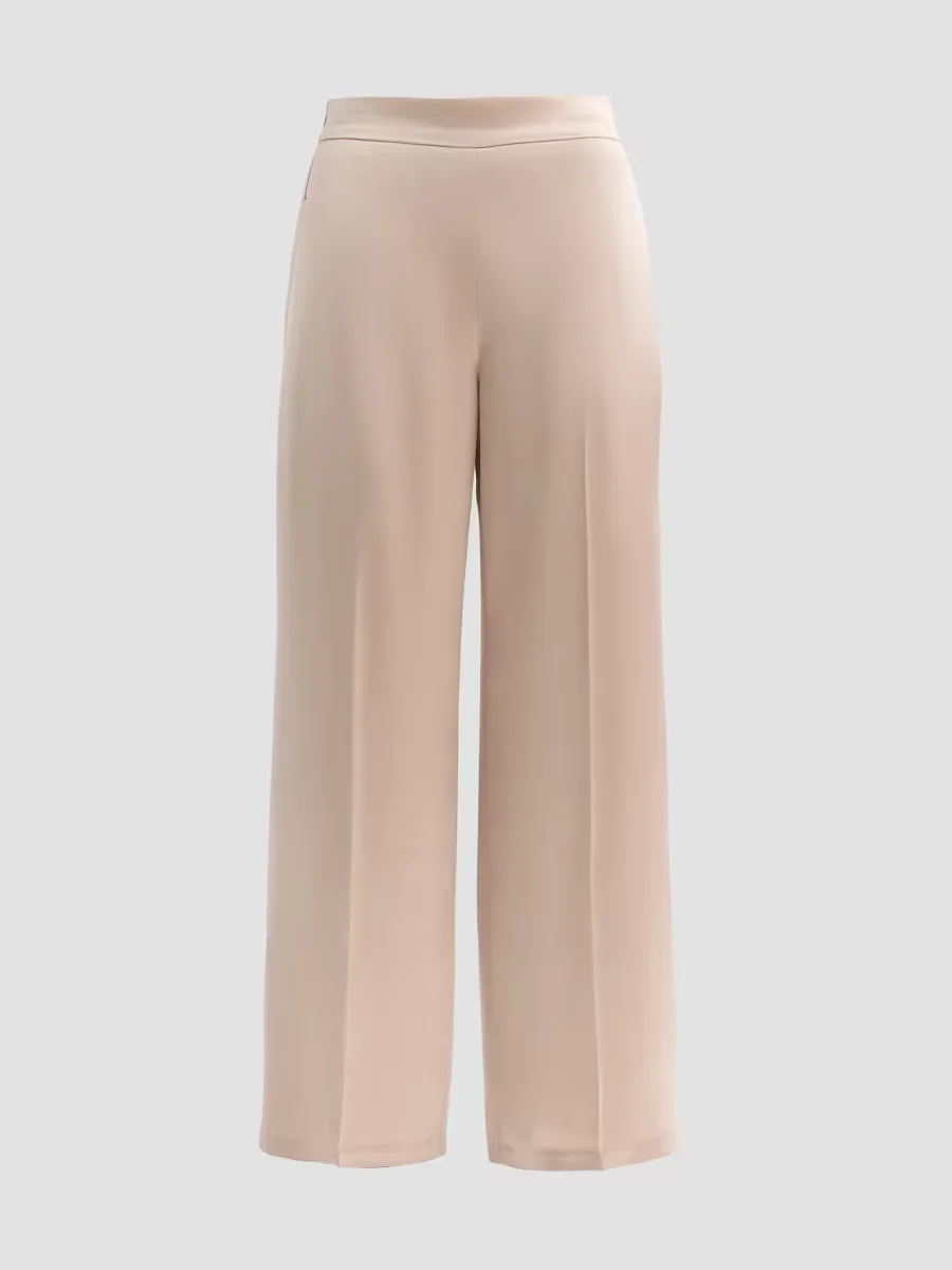 James Satin Wide-Leg Pants by Elie Tahari