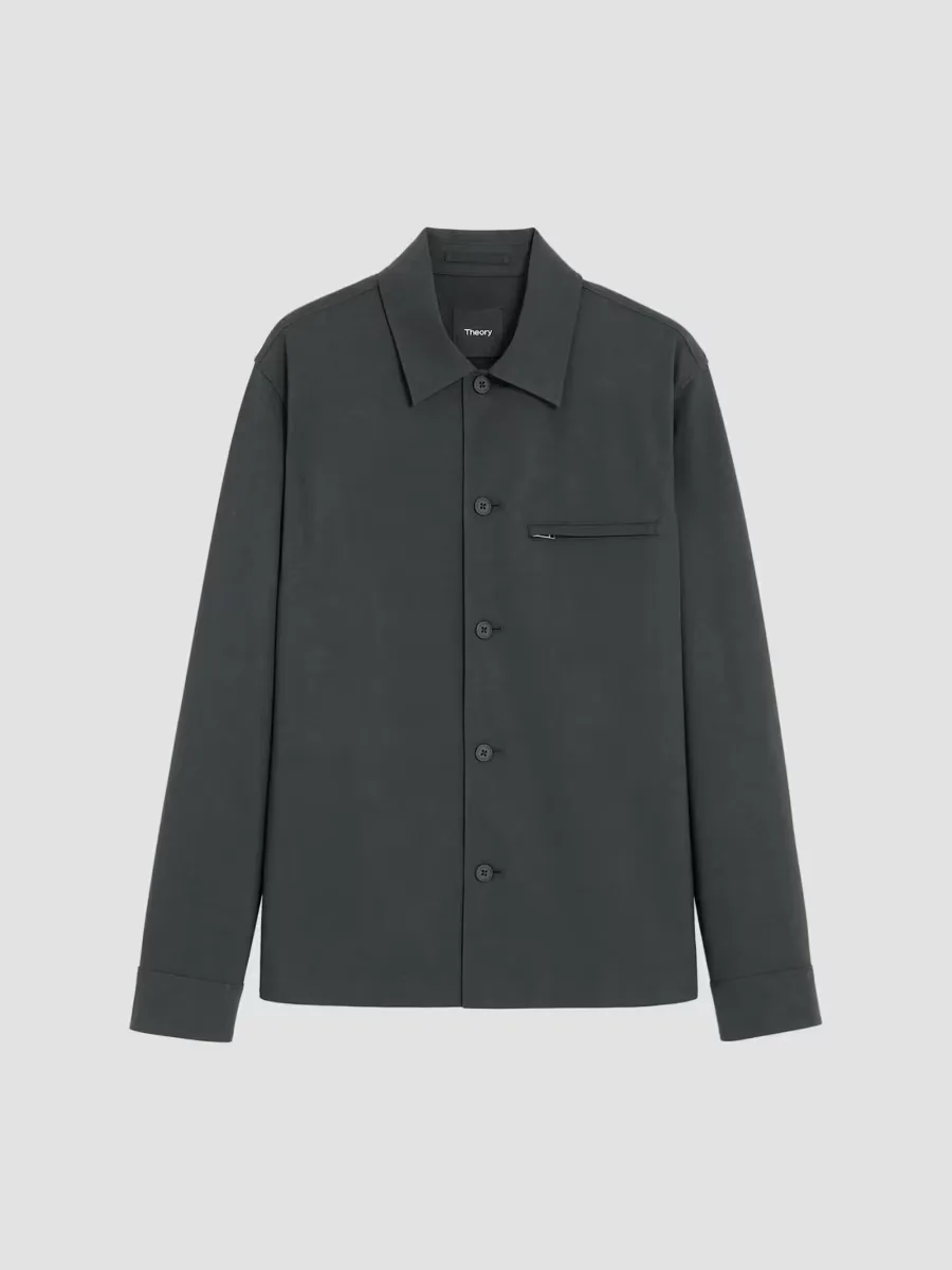 Precision Ponte Overshirt by Theory