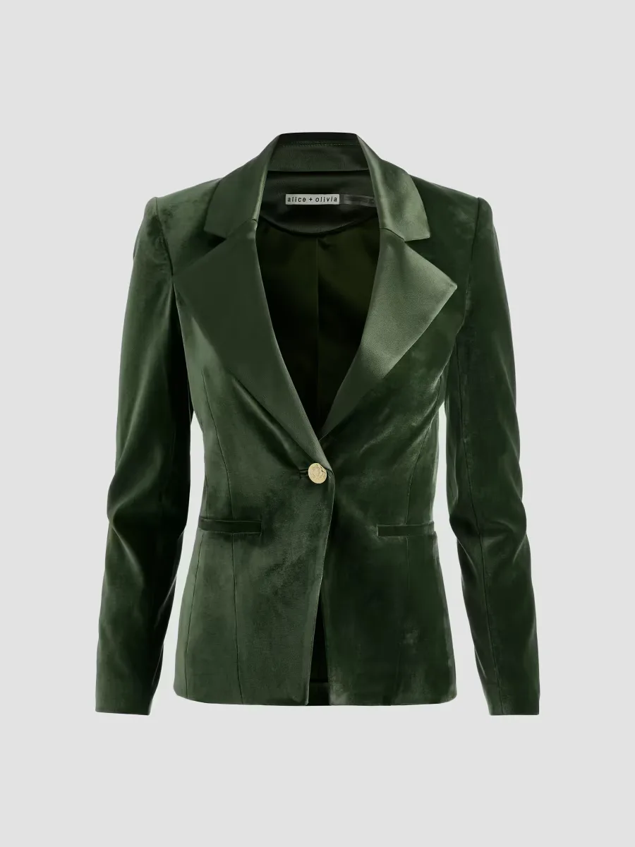 Sable Fitted Blazer by Alice + Olivia