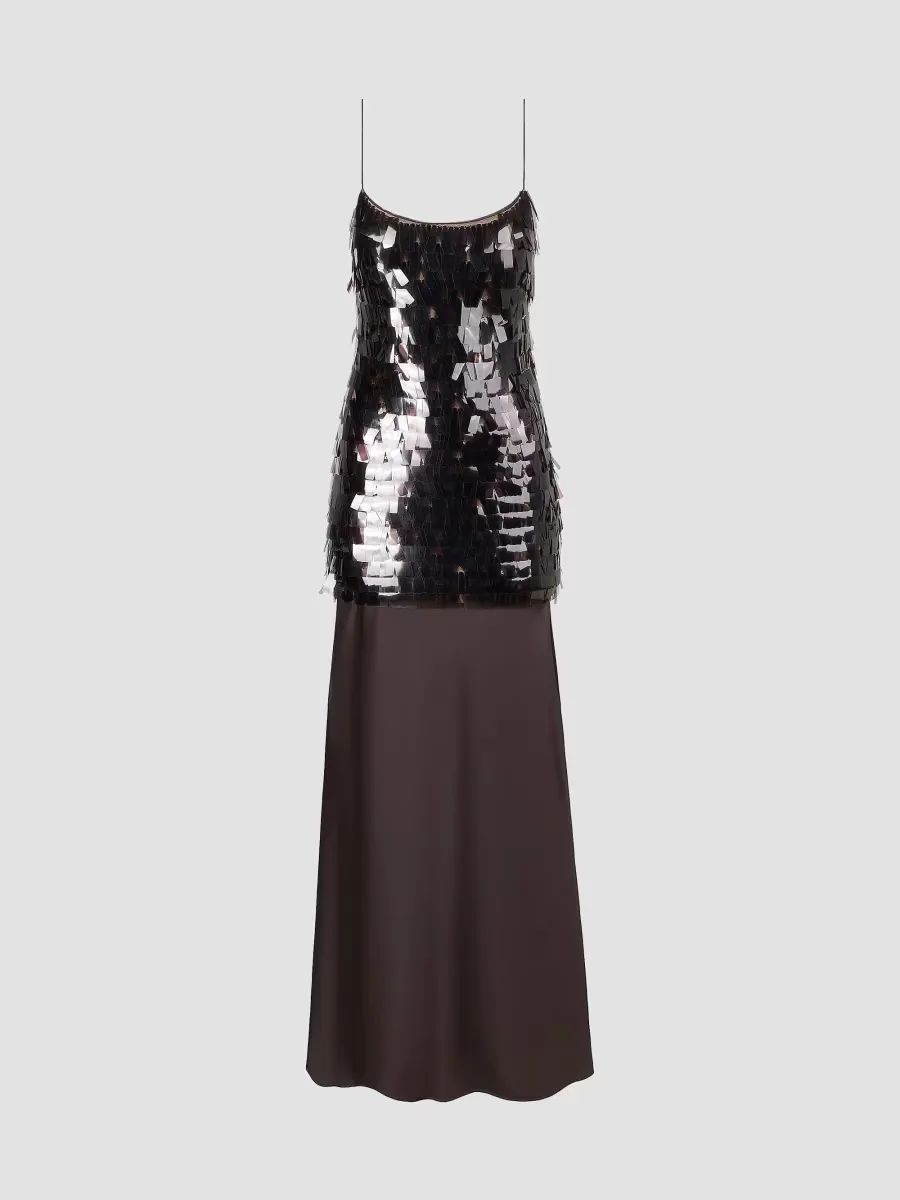 Mesa Sequin Maxi Dress by STAUD