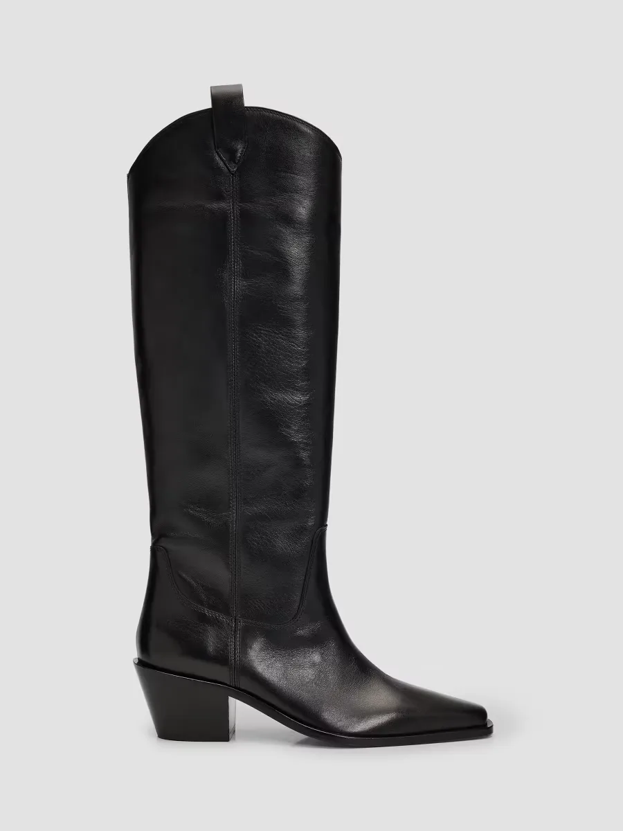 Naomi 58MM Western Leather Boots
