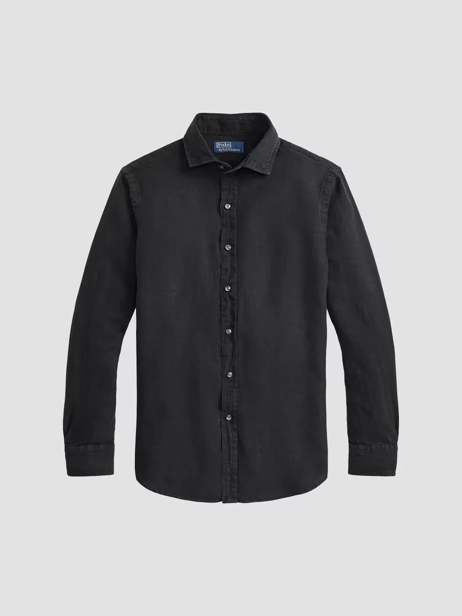 Linen Button-Front Shirt by Polo Ralph Lauren