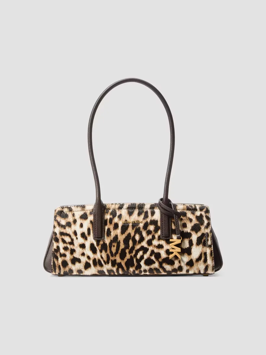 Laila Small Leather East-West Shoulder Bag by Michael Kors