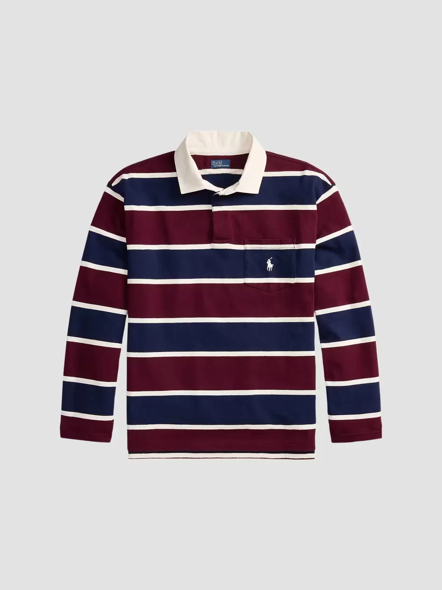 Vintage Rugby Long-Sleeve Polo Shirt by Polo Ralph Lauren