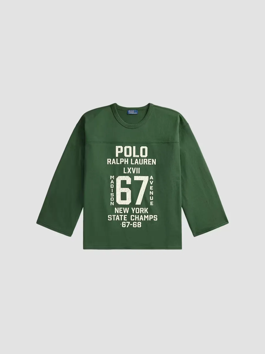 Varsity Logo Relaxed-Fit T-Shirt by Polo Ralph Lauren