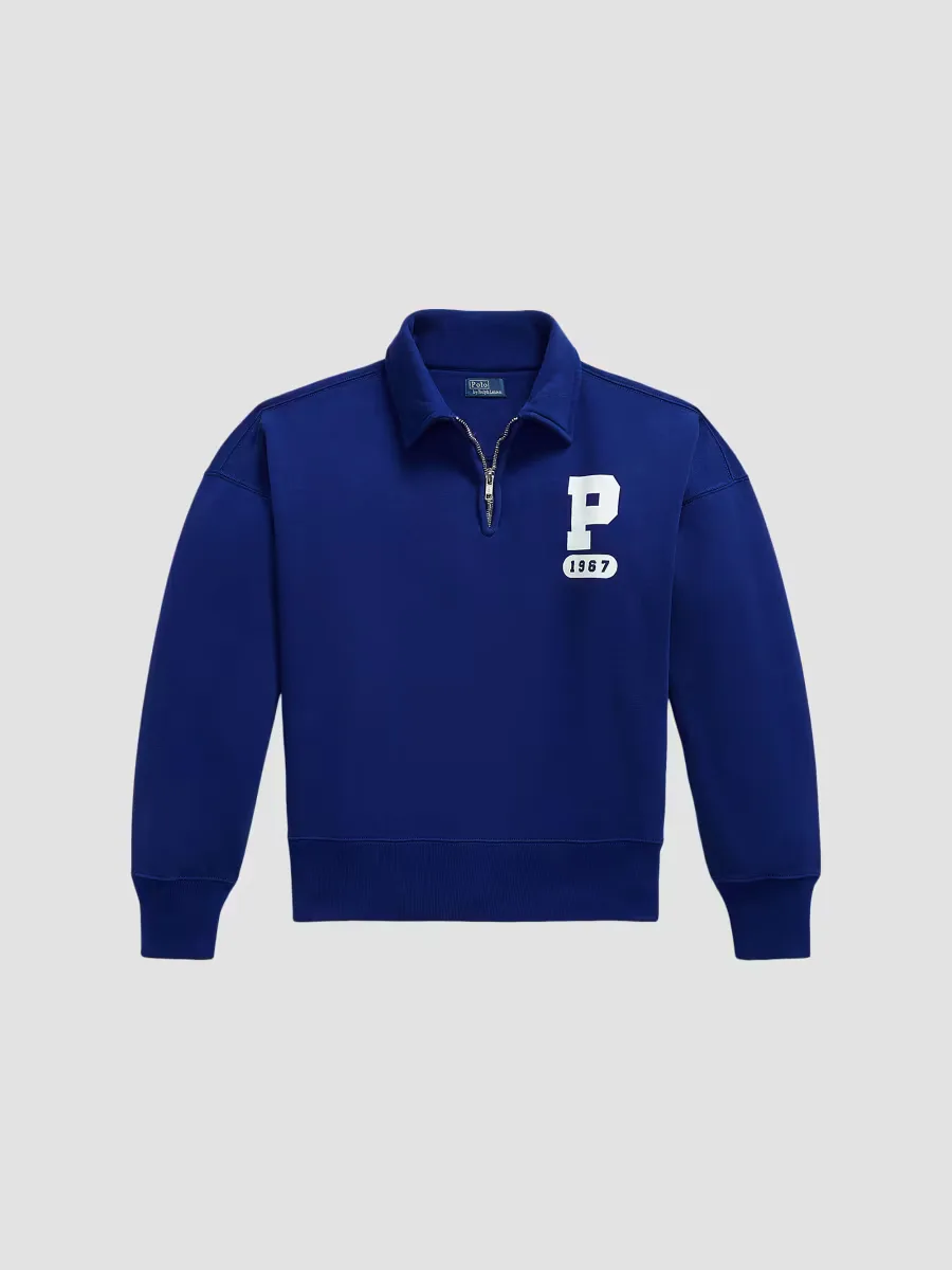 Vintage Fleece Quarter-Zip Sweatshirt