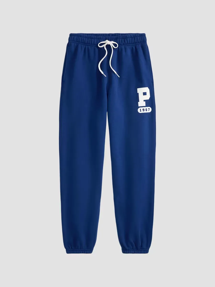 Vintage Logo Fleece Jogger Pants by Polo Ralph Lauren