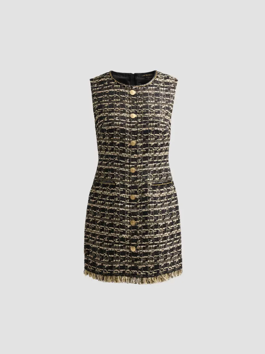 Gillian Tweed Mini Dress by Kobi Halperin