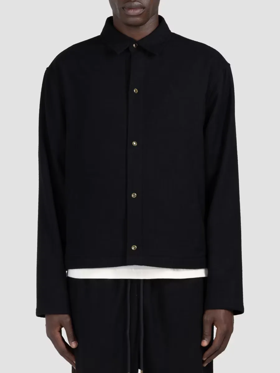 Logo Embroidered Overshirt by Honor The Gift