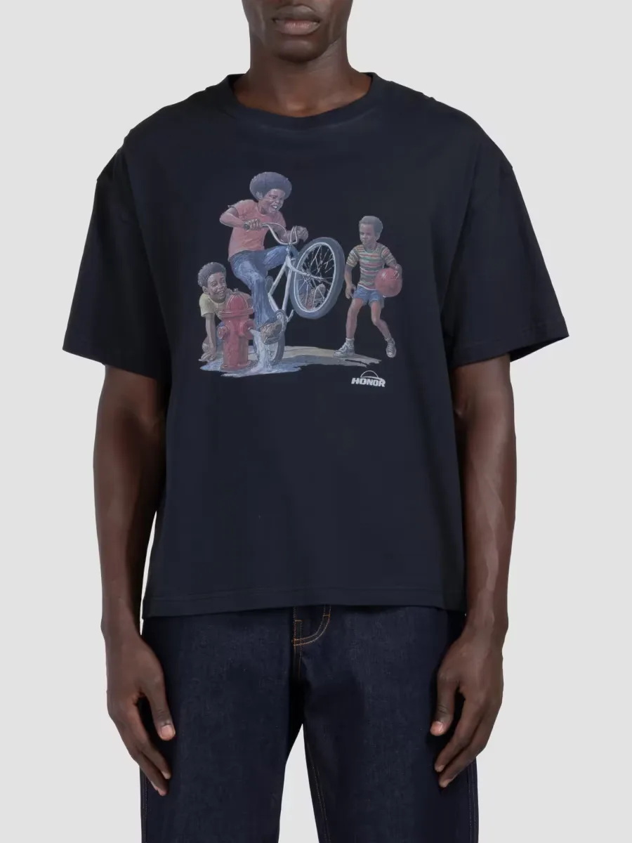 Life Outside Cotton Crewneck T-Shirt by Honor The Gift