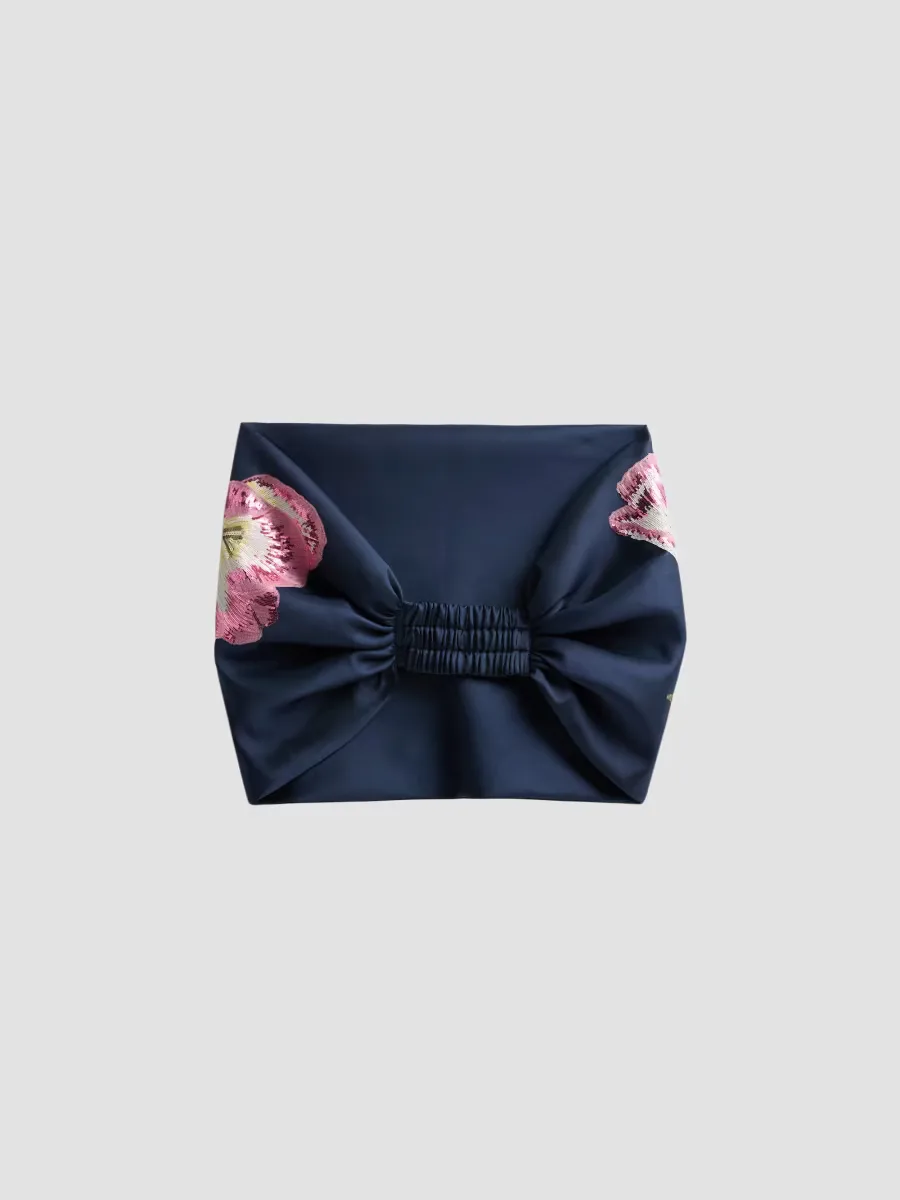 Sequined Tulip Cocoon Wrap by Amsale