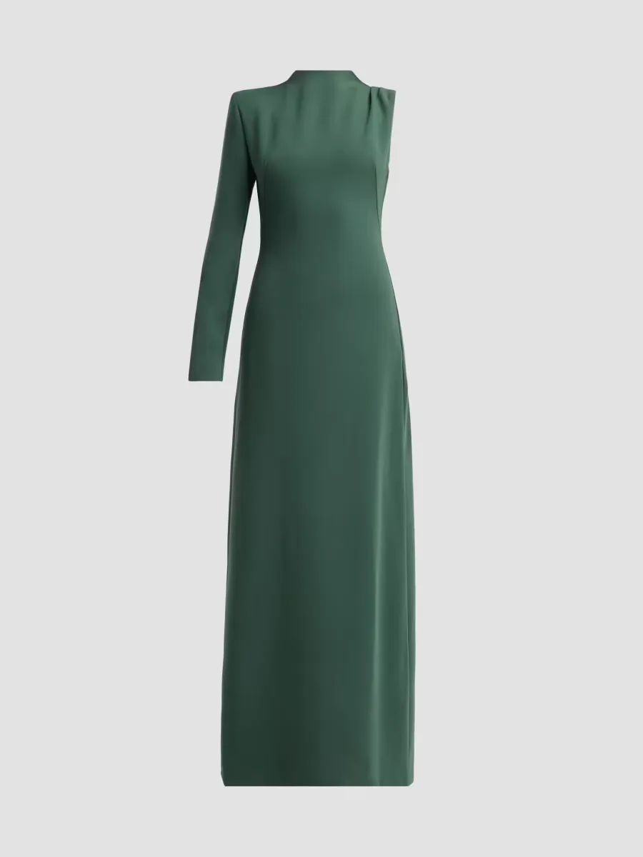 Kali One-Sleeve Maxi Dress by Black Halo