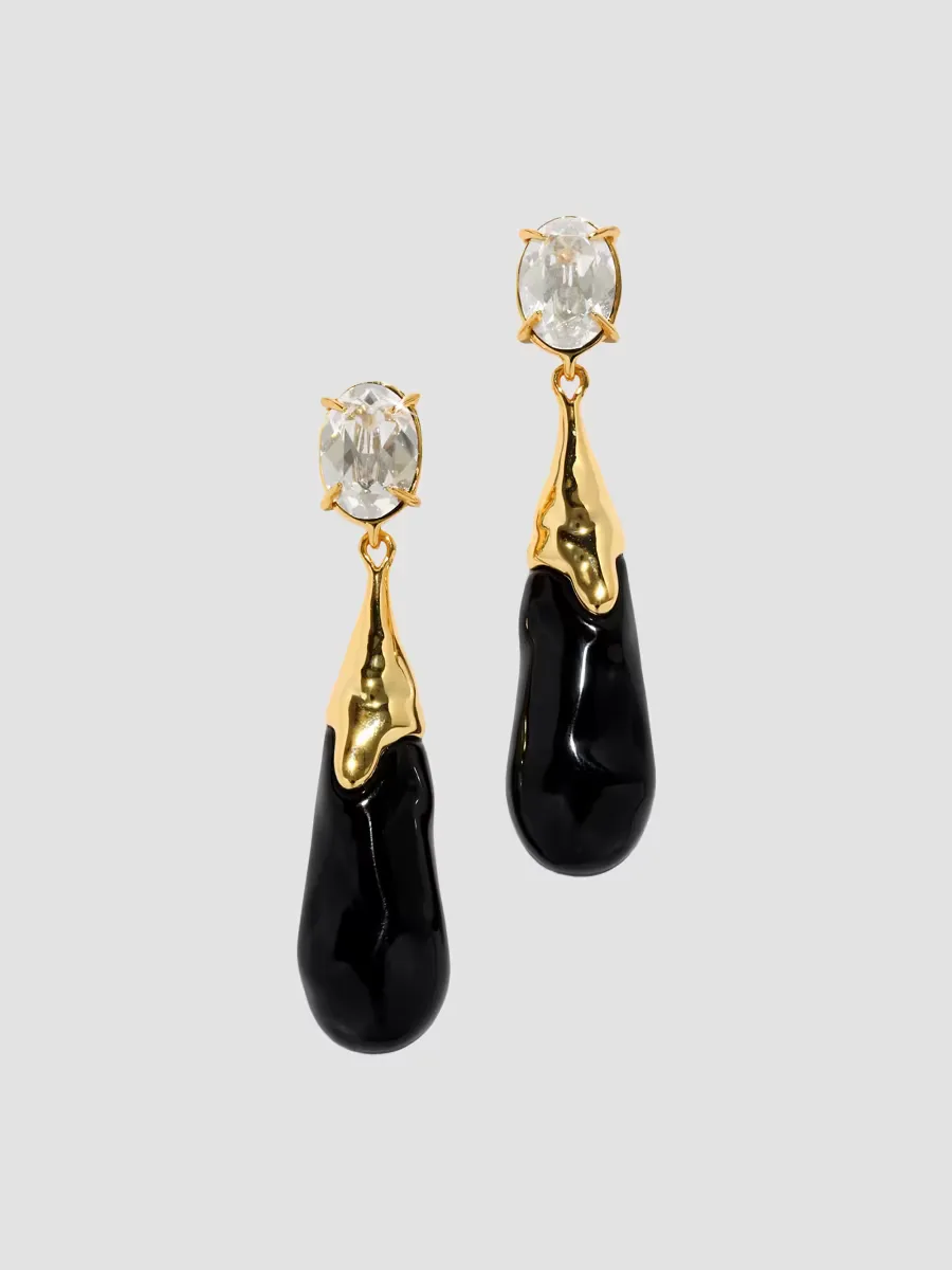 Bonbon Crystal Teardrop Earrings by Alexis Bittar