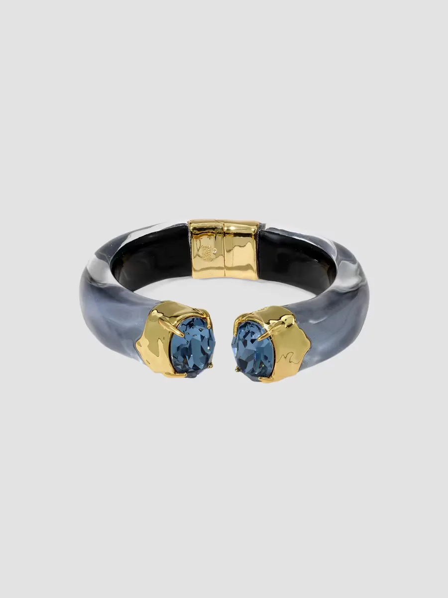 Bonbon 14K-Gold-Plated, Lucite & Glass Crystal Bracelet