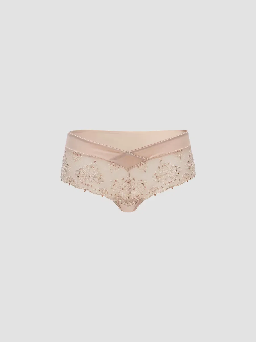 Champs Elysse Lace Embroidered Hipster by Chantelle